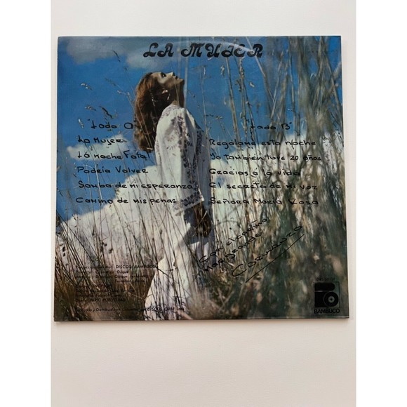Carmenza Duque La Mujer LP Bambuco Records 50138 Import Columbia VG+ - Picture 2 of 8